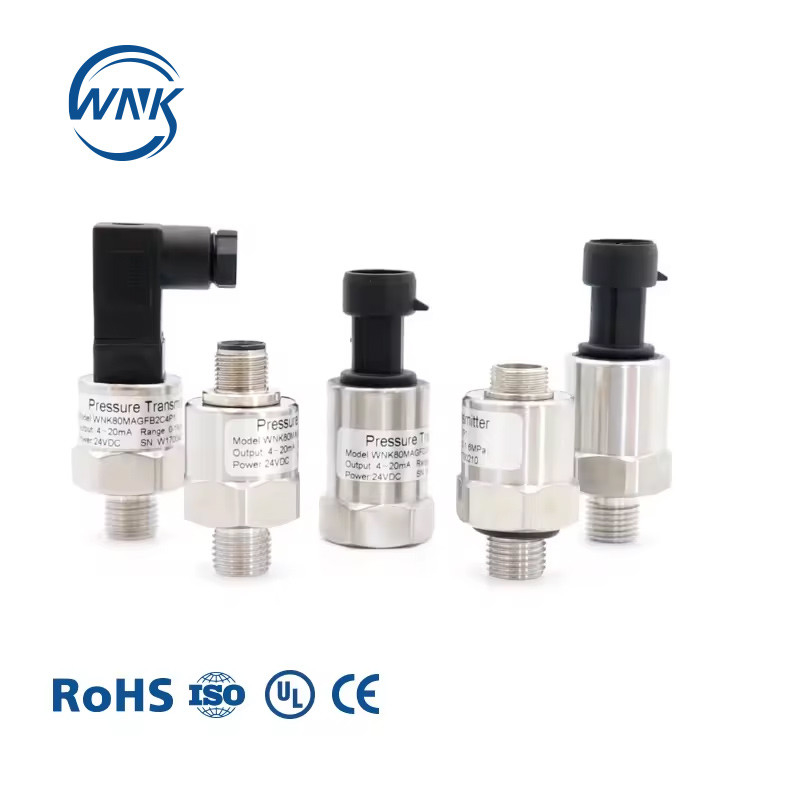 Anpassbarer OEM-Drucksensor für Gas- oder Flüssigkeitsmedium 4,75-5,2VDC-Eingang