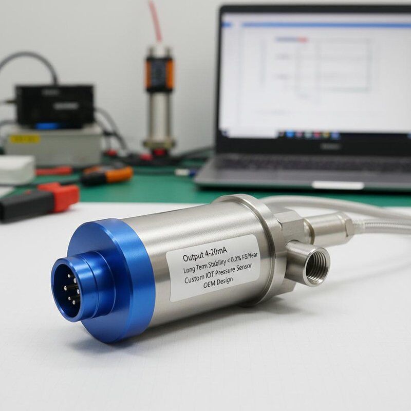 Ausgang 4-20ma und Anpassung IOT-Drucksensor bietet langfristige Stabilität unter 0,2 Prozent FS pro Jahr OEM-Design