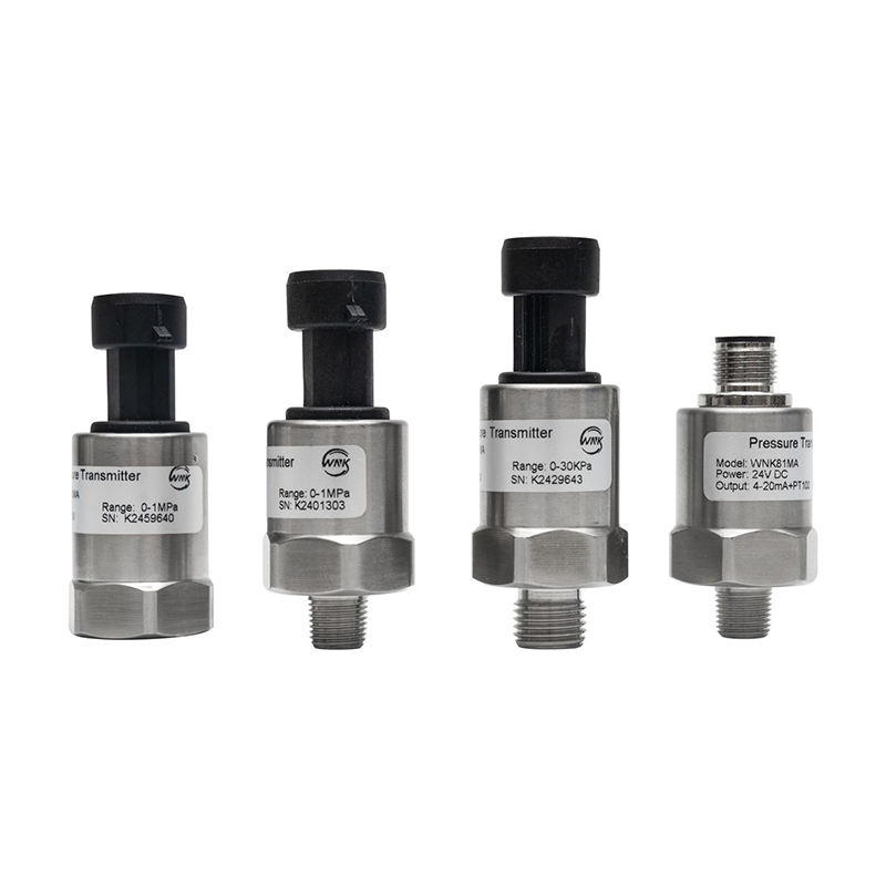 WNK Silicon Oil Filled Piezoresistive Water Pressure Sensor with Dual Output and 700 Bar Range in 316L Stainless Steel